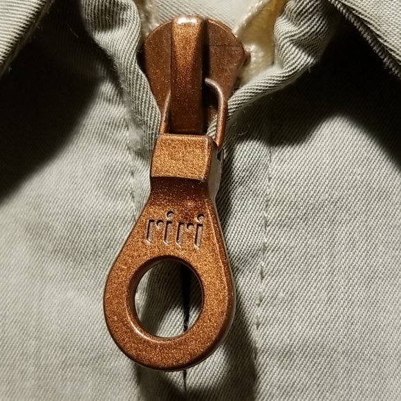 TURBULENCE sz L Vintage top coat mens overcoat zip up trench jacket Simon Sebag - Picture 4 of 14